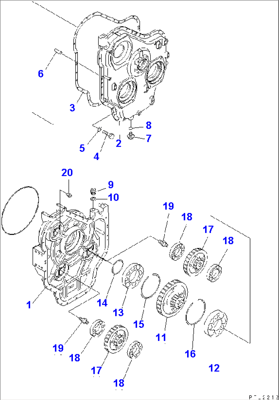 POWER TAKE OFF(#11001-)