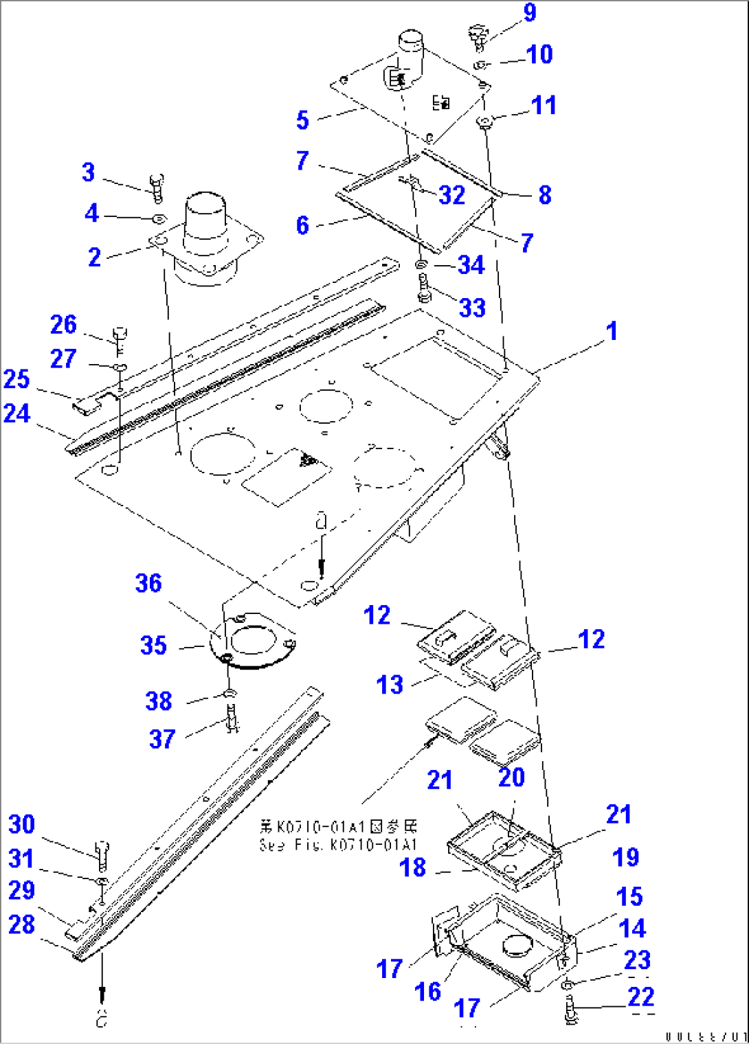 ENGINE HOOD (FOR TRIMMING DOZER)