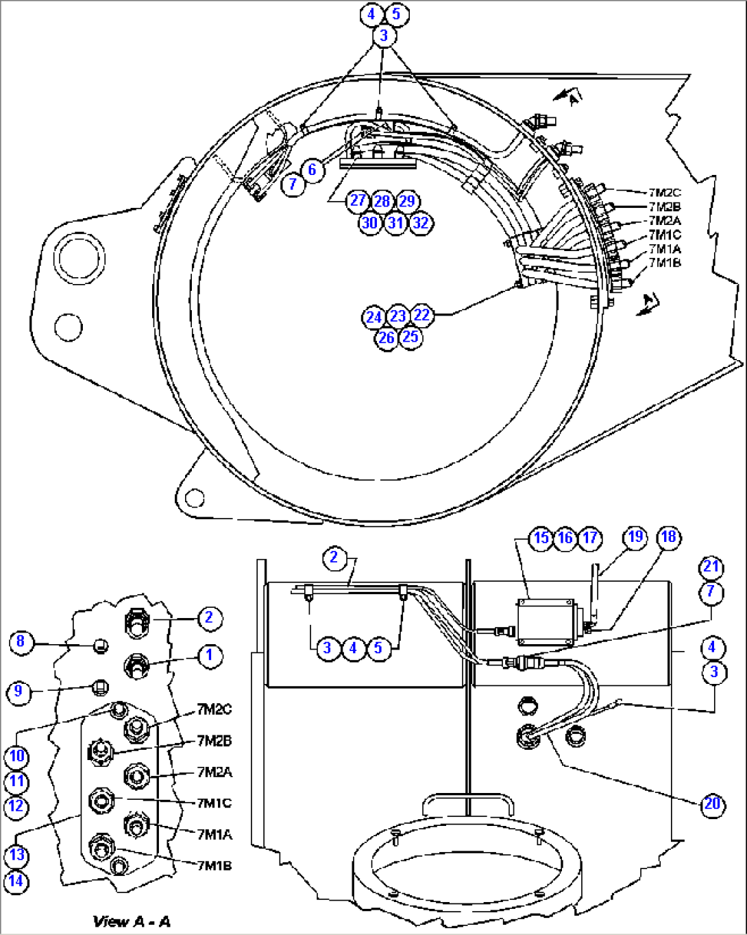 REAR AXLE ELECTRICAL GROUP