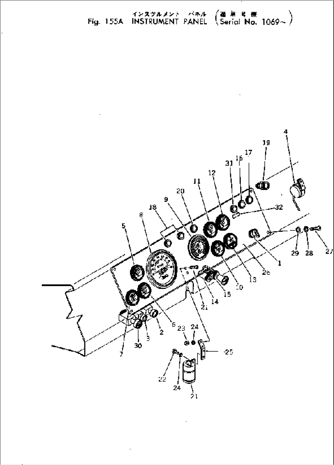 INSTRUMENT PANEL(#1069-)