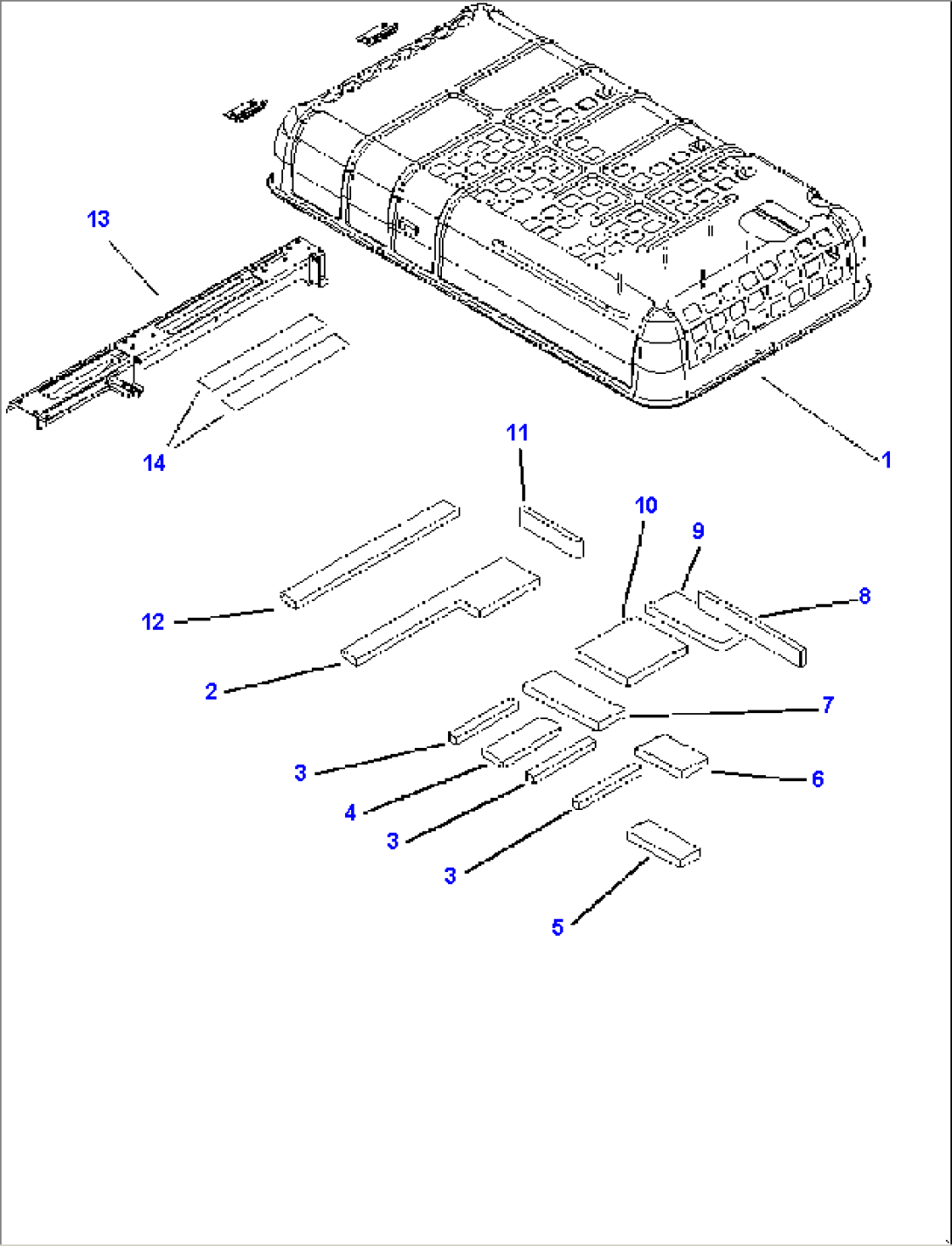 NOISE REDUCTION (ADDITIONAL PARTS) (PC450LC)