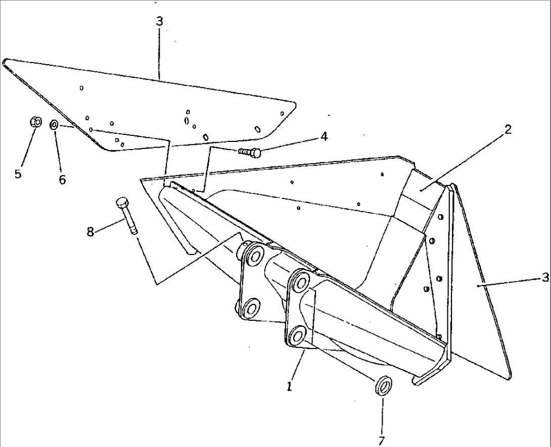 TRAPEZOIDAL BUCKET(#10001-10115)