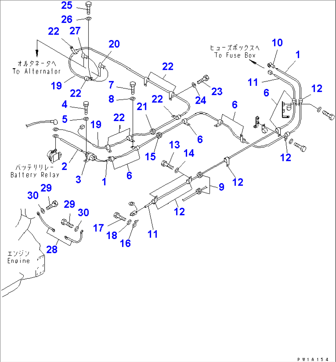 RELAY BOX HARNESS