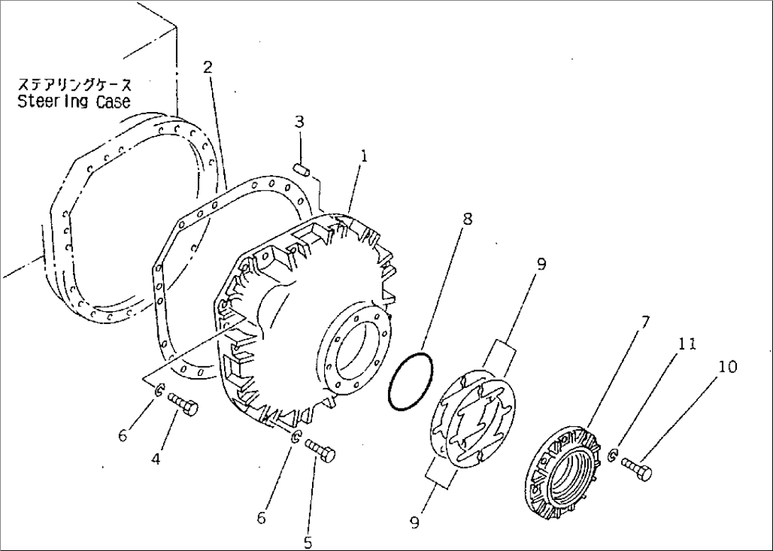 FINAL DRIVE CASE(#77125-78603)