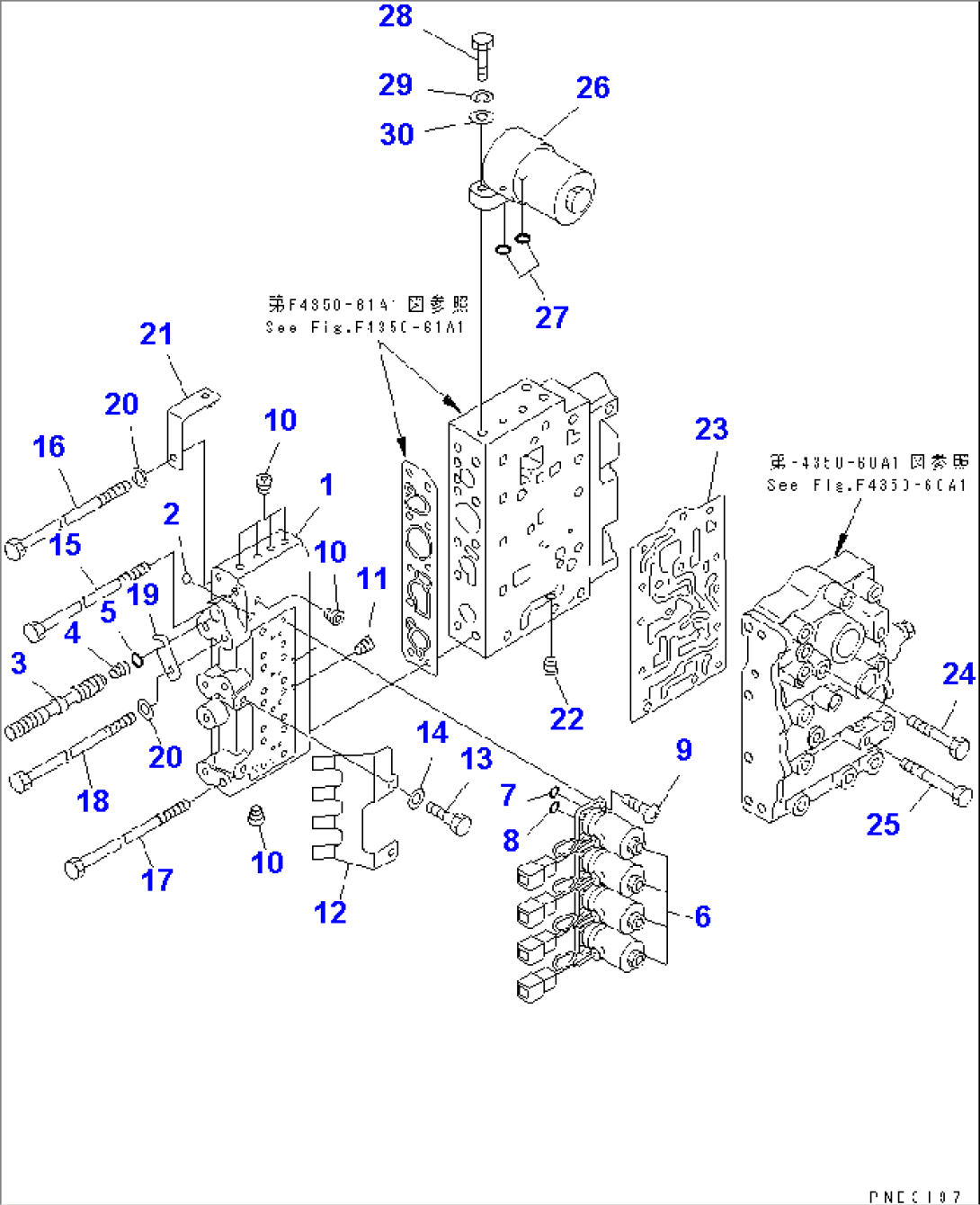 TRANSMISSION CONTROL VALVE (4/4) (SOLENOID VALVE)(#63001-(53857))