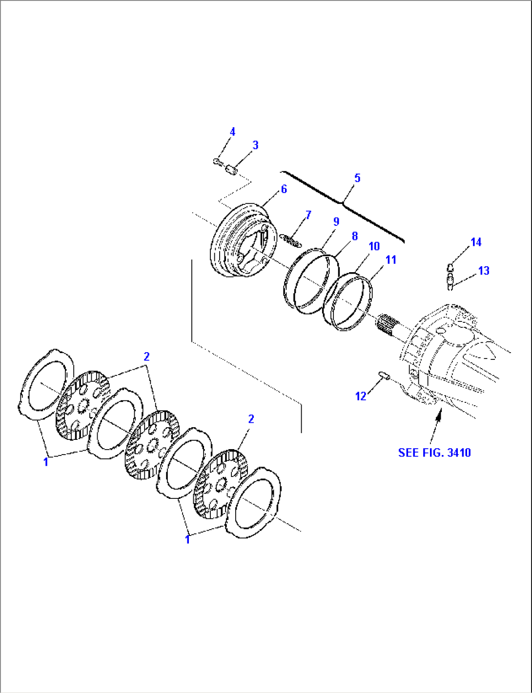 FRONT AXLE (5/6) (4WS)