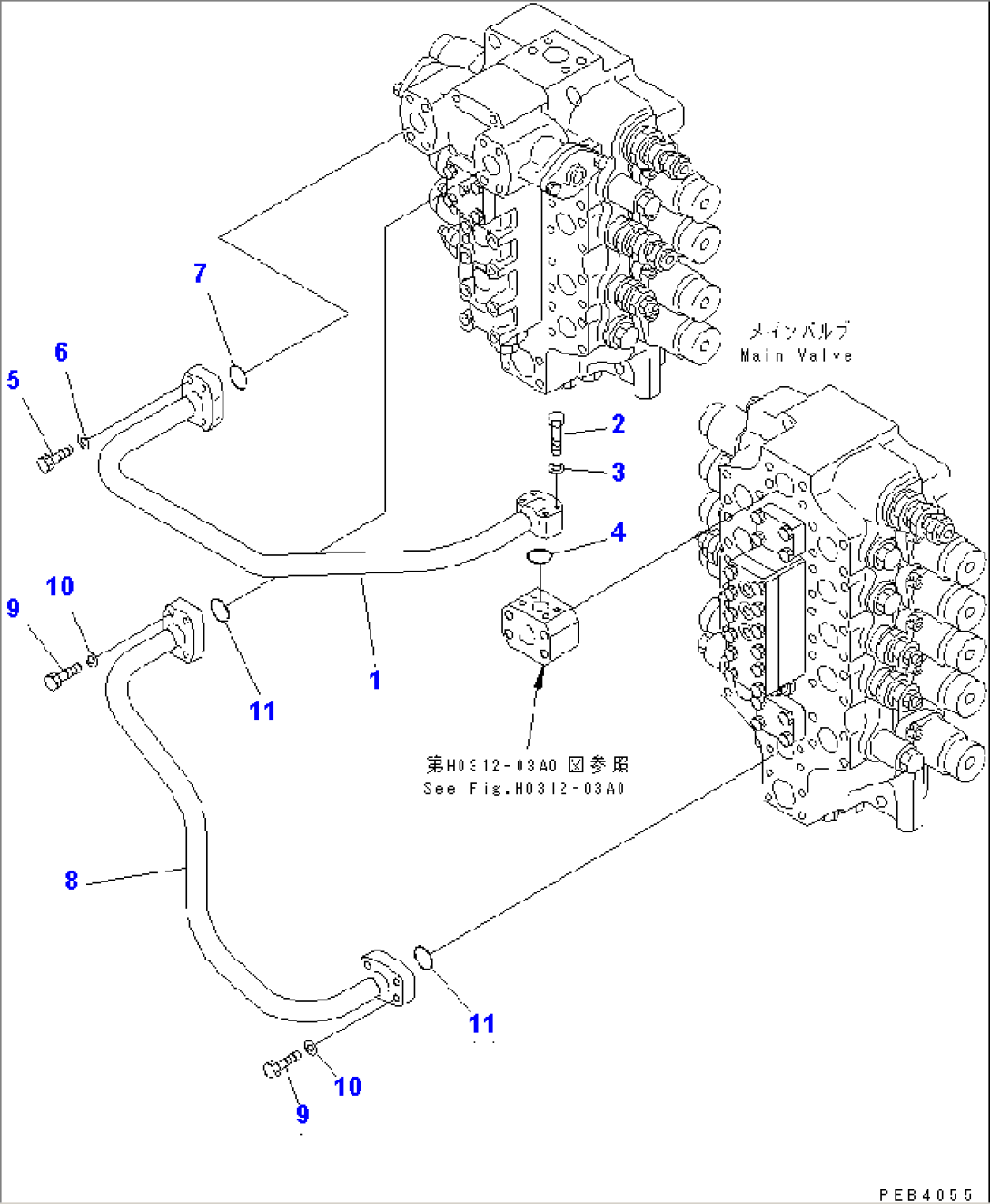 VALVE DELIVERY PIPING (STRAIGHT TRAVEL)(#10001-10999)
