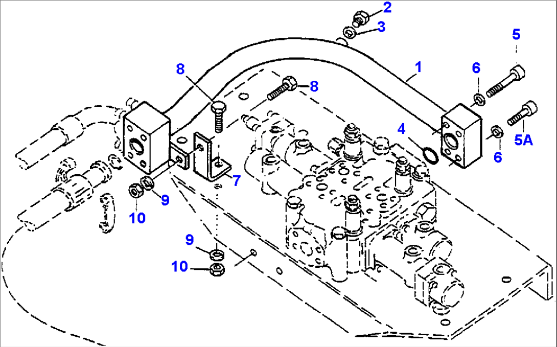 PRESSURE PIPINGS TO CONTROL VALVE