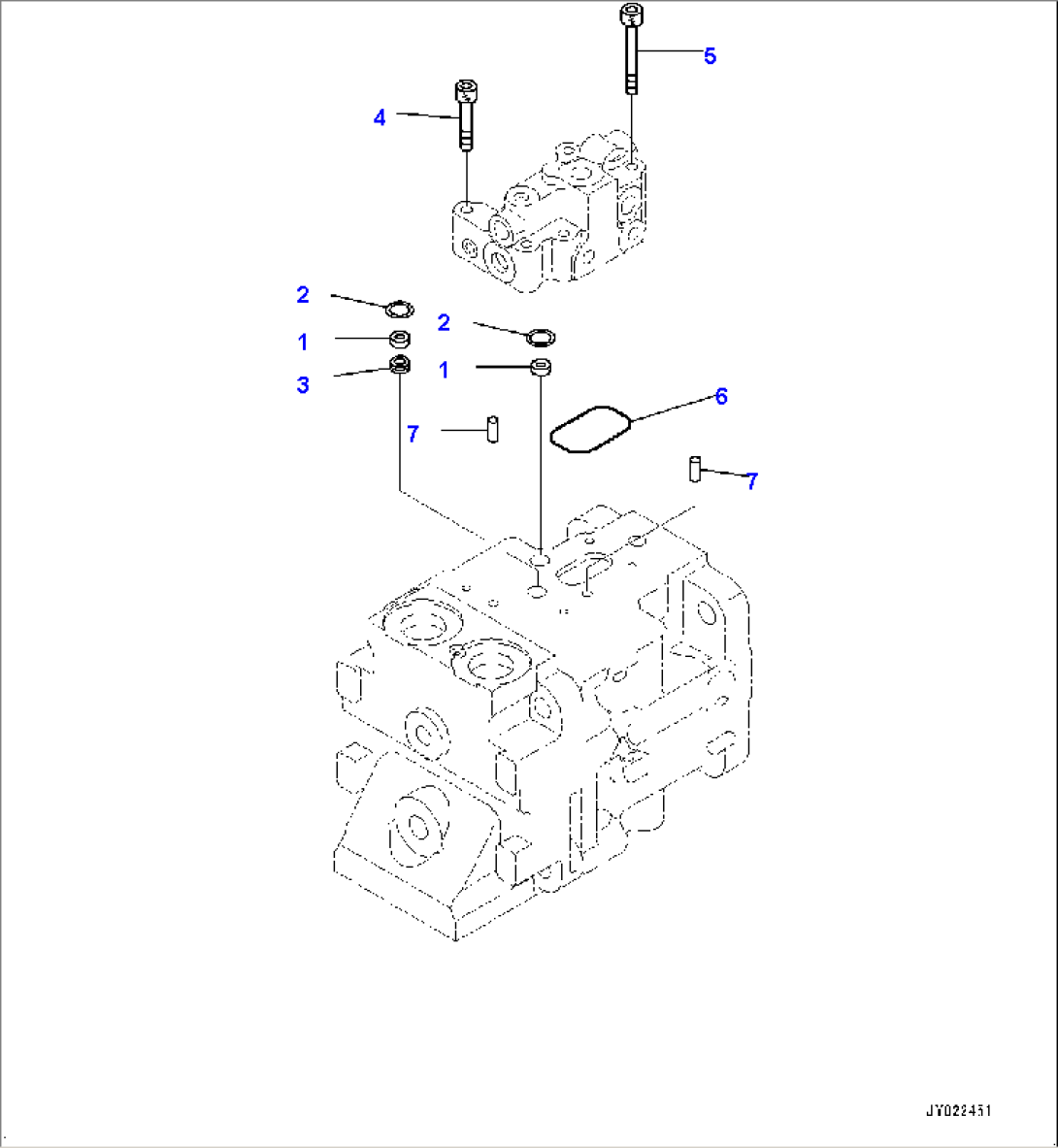 Hydraulic Pump, Fan Pump (6/8) (#91089-)
