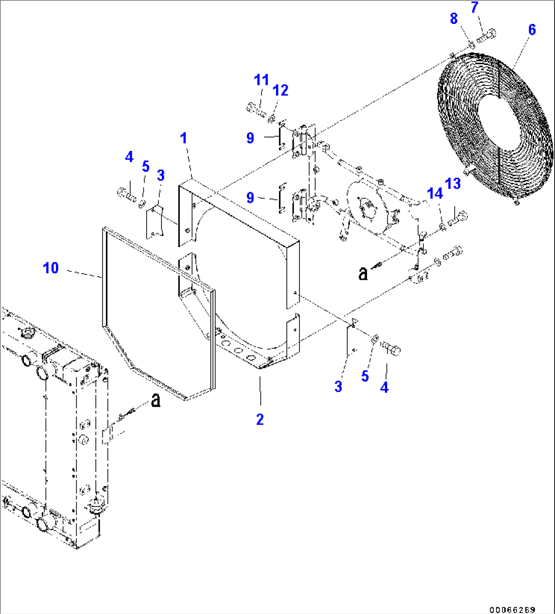 Radiator Fan Related Parts (#C10001-)