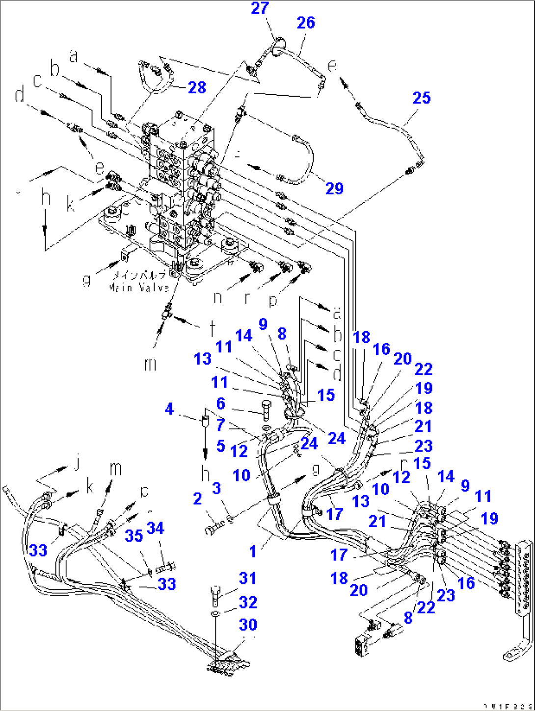 MAIN VALVE PPC LINE (1 ACTUATOR)