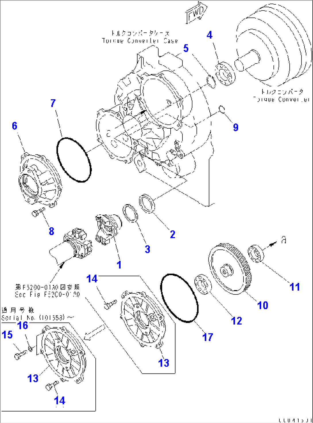 TRANSMISSION (INPUT AND P.T.O.)