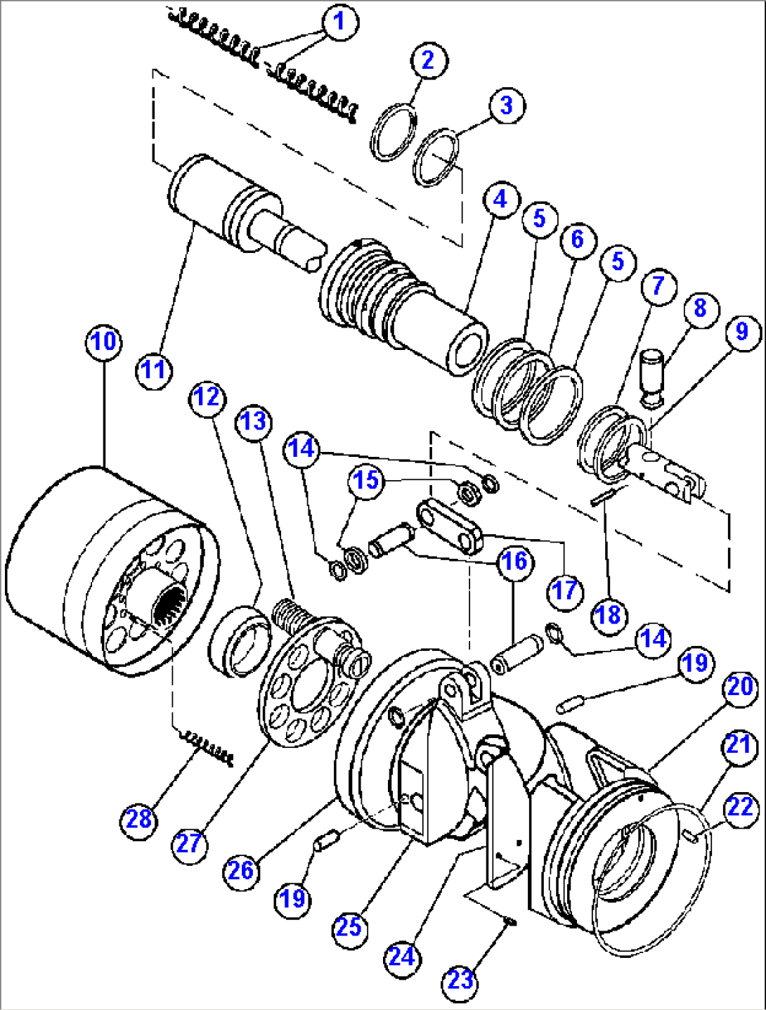 STEERING PUMP ROTATING GROUP (PB9933)