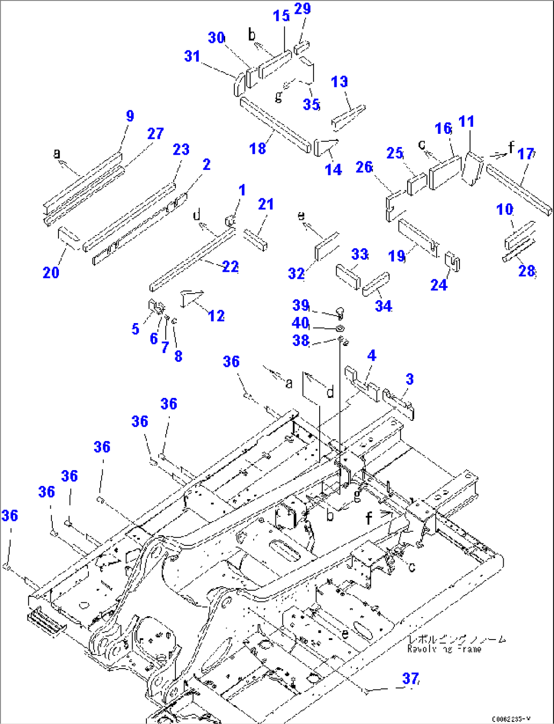 REVOLVING FRAME (ENGINE ROOM SHEET)