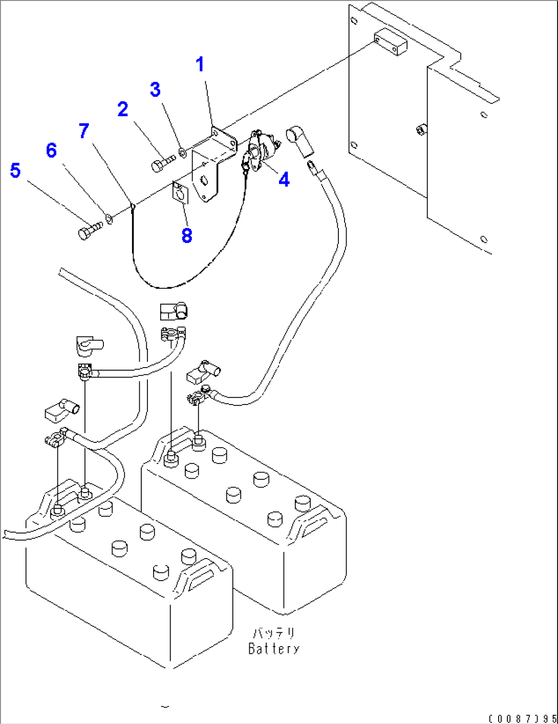 BATTERY BOX (DISCONNECT SWITCH) (EC REGULATION)(#2219-)