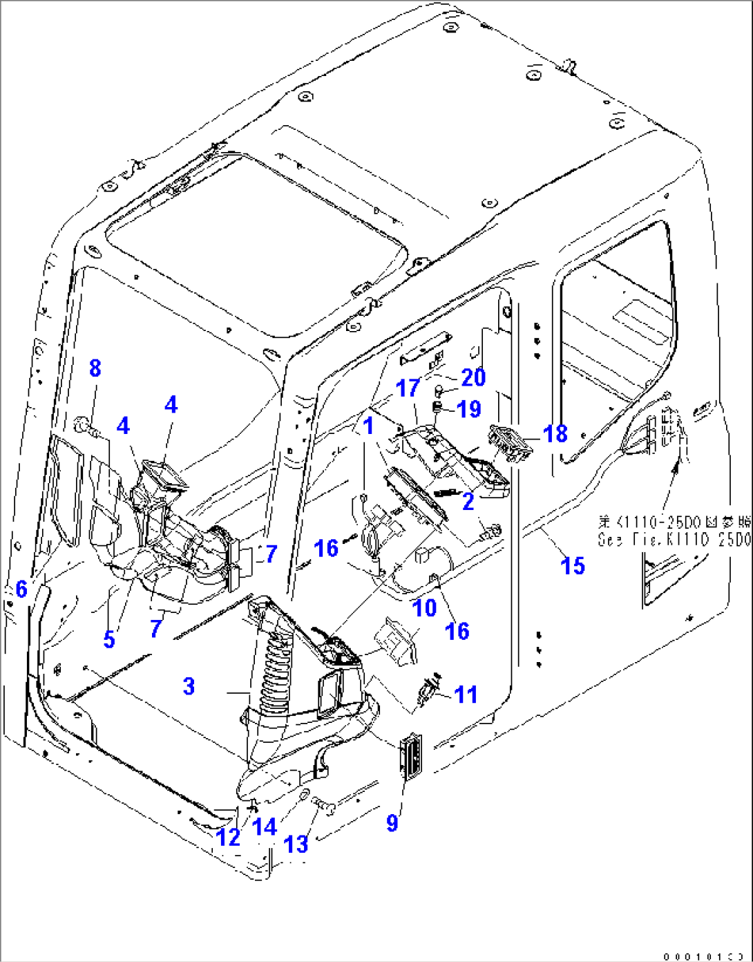 FLOOR FRAME (OPERATOR
