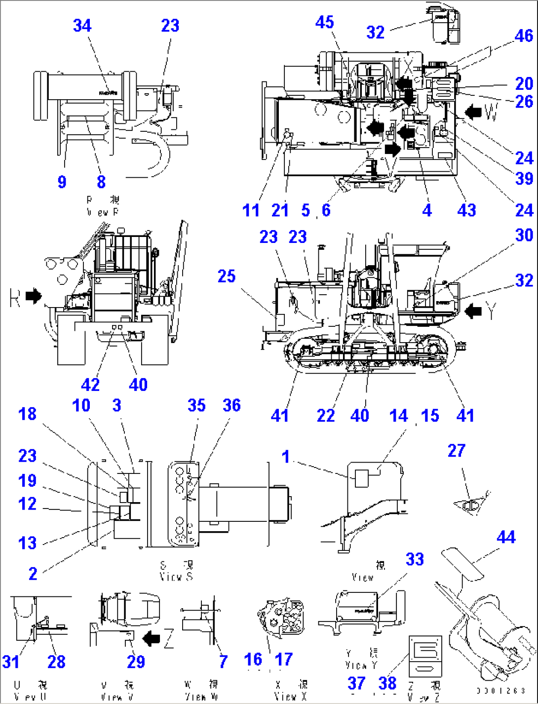 MARK AND PLATES (FOR 140 ENGINE)(#31593-)