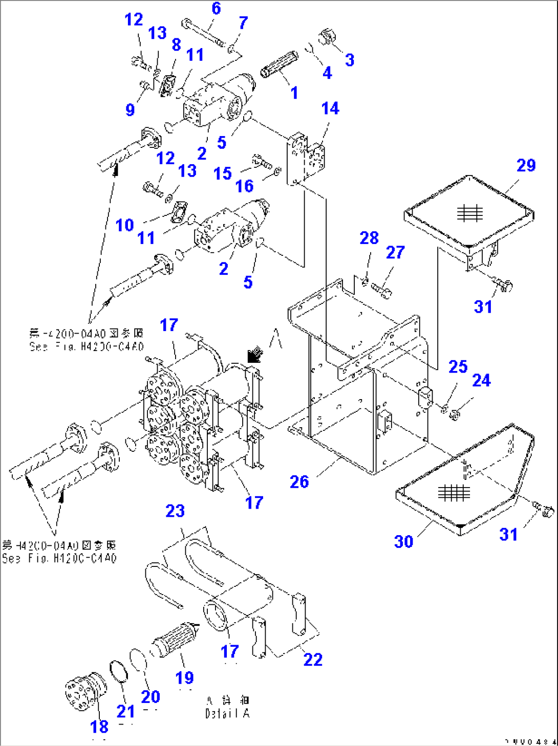 HYDRAULIC LINE (IN LINE FILTER AND STEP)