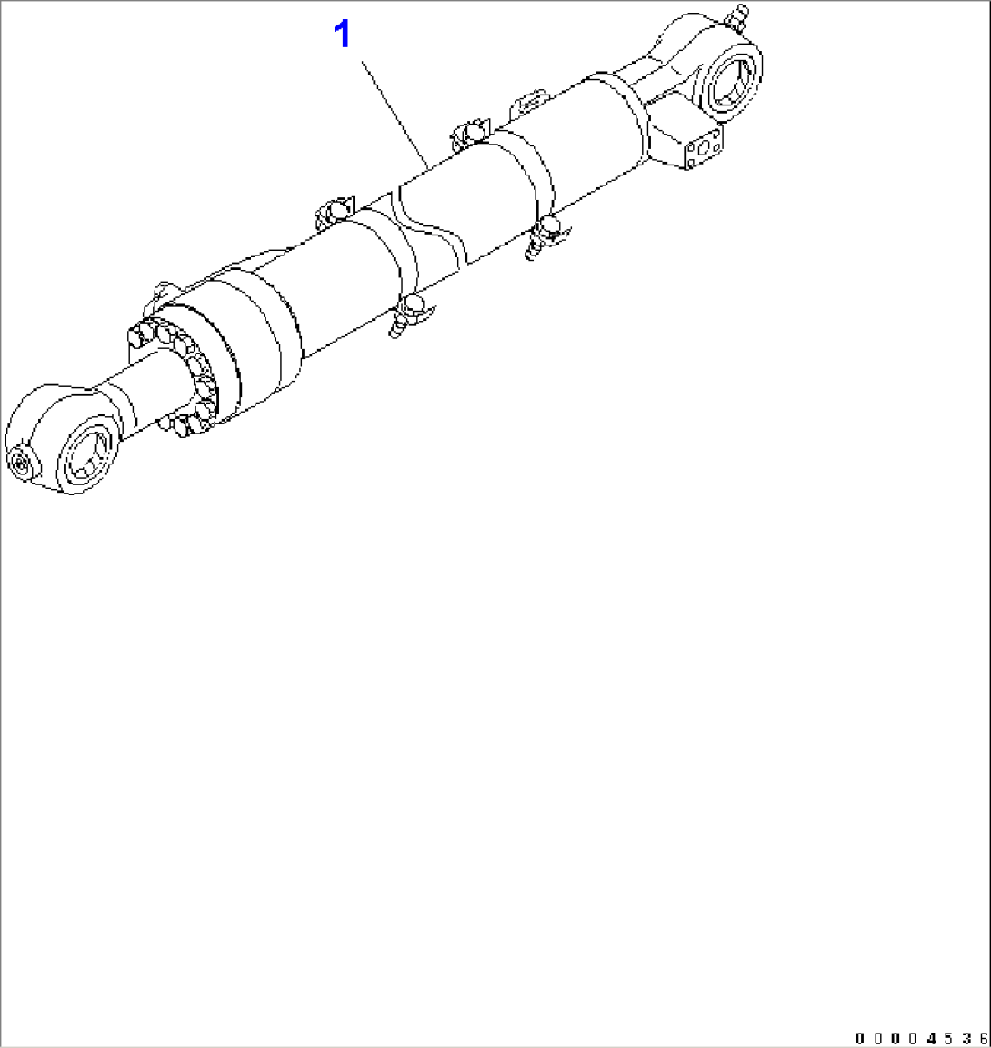 ARM (2.9M) (BUCKET CYLINDER) (YELLOW)