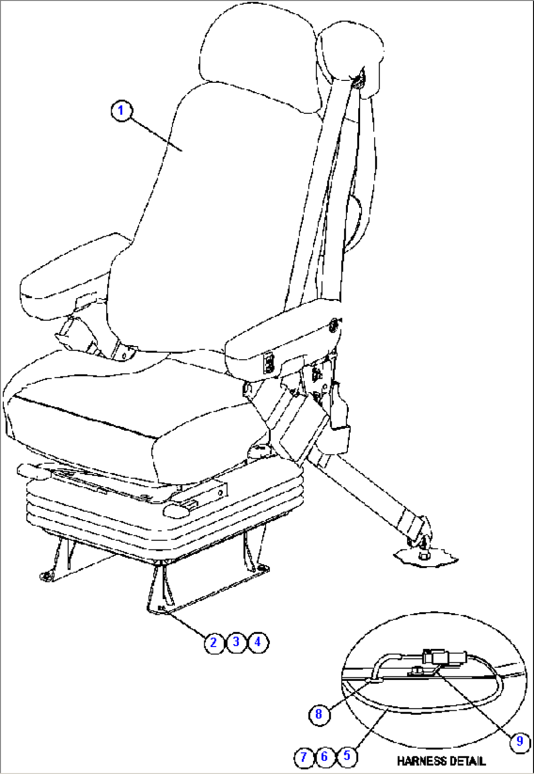 OPERATOR SEAT INSTALLATION