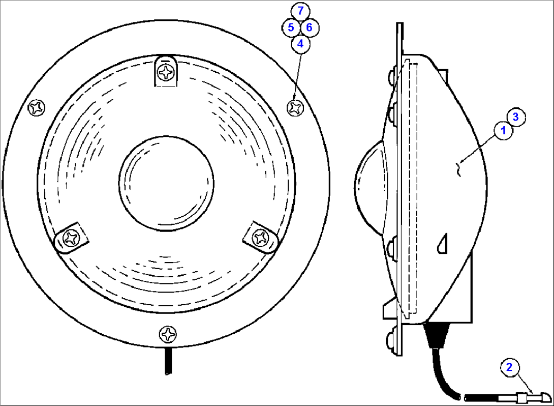 LADDER LIGHT ASSM (TZ2413)