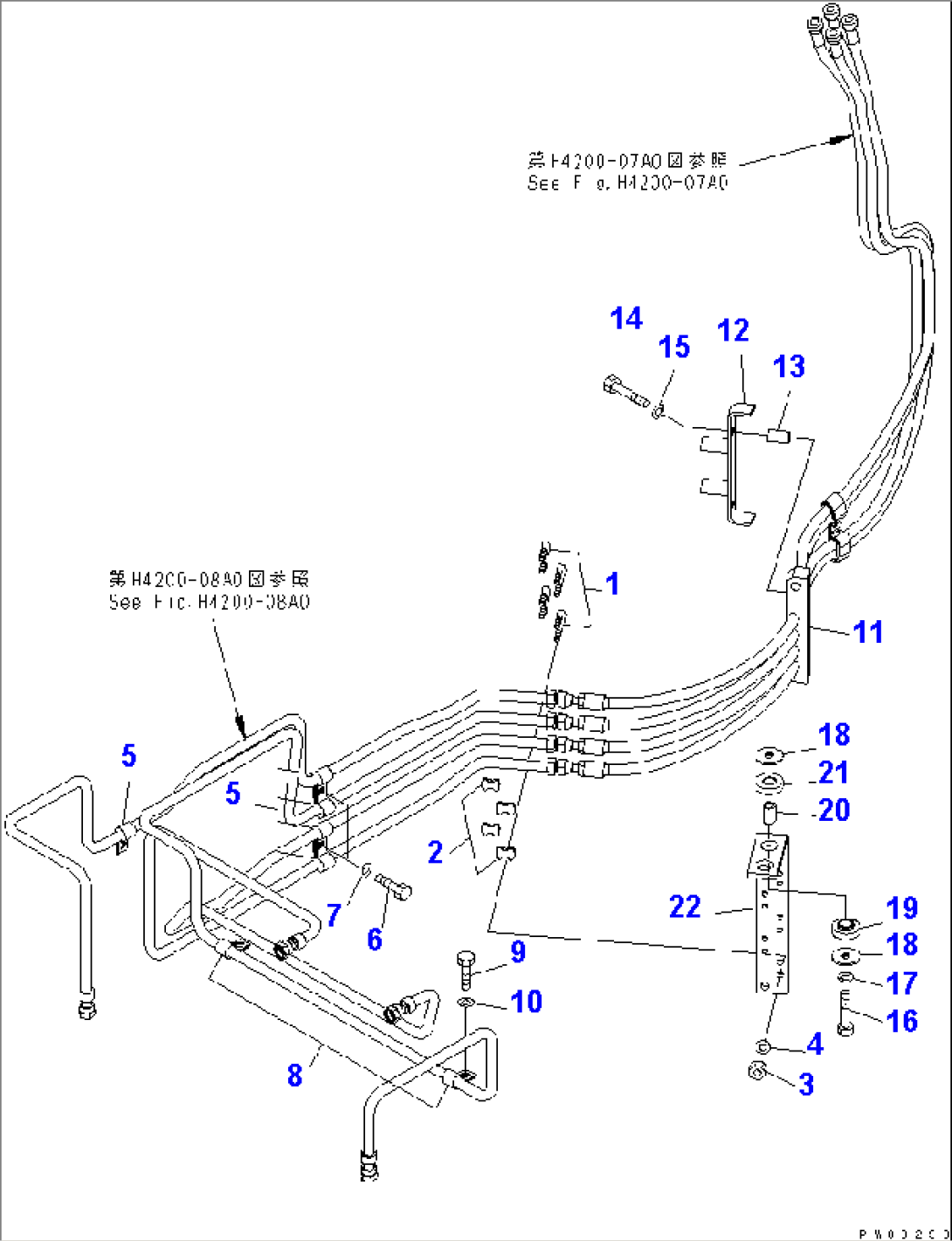 HYDRAULIC PIPING (P.P.C PIPING) (2/2)