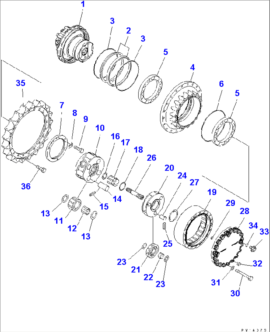 FINAL DRIVE (SUPPLY ONLY)