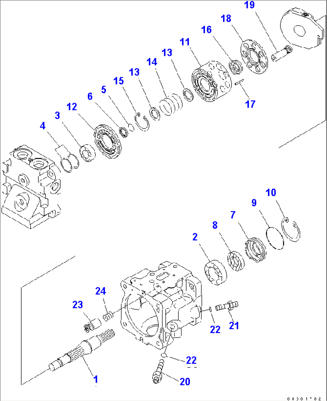 FAN PUMP (2/5)(#1001-)