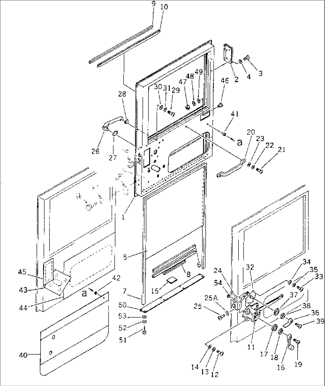 DOOR¤ R.H. ARM REST ASS