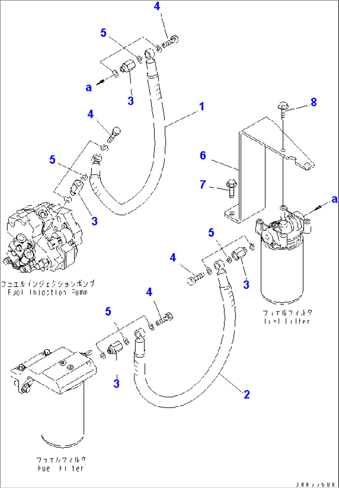 FUEL FILTER (EXTRA POOR FUEL SPEC.) (WATER AND DUST) (ESN 26516196-)
