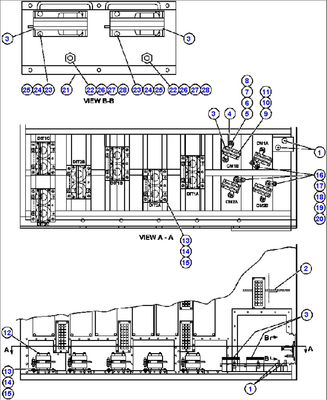 CONTROL CABINET (LOWER BACK SIDE)