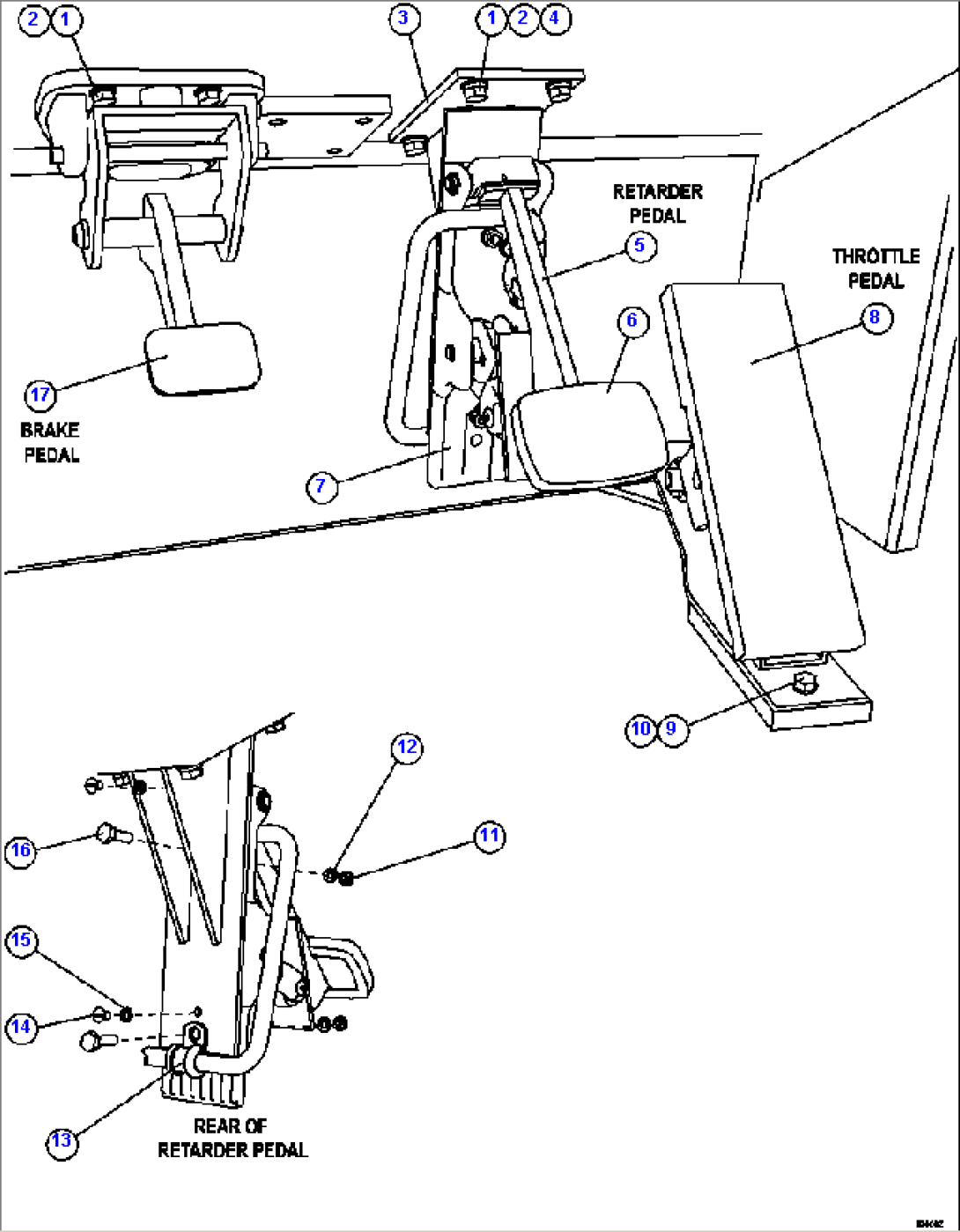 PEDAL INSTALLATION