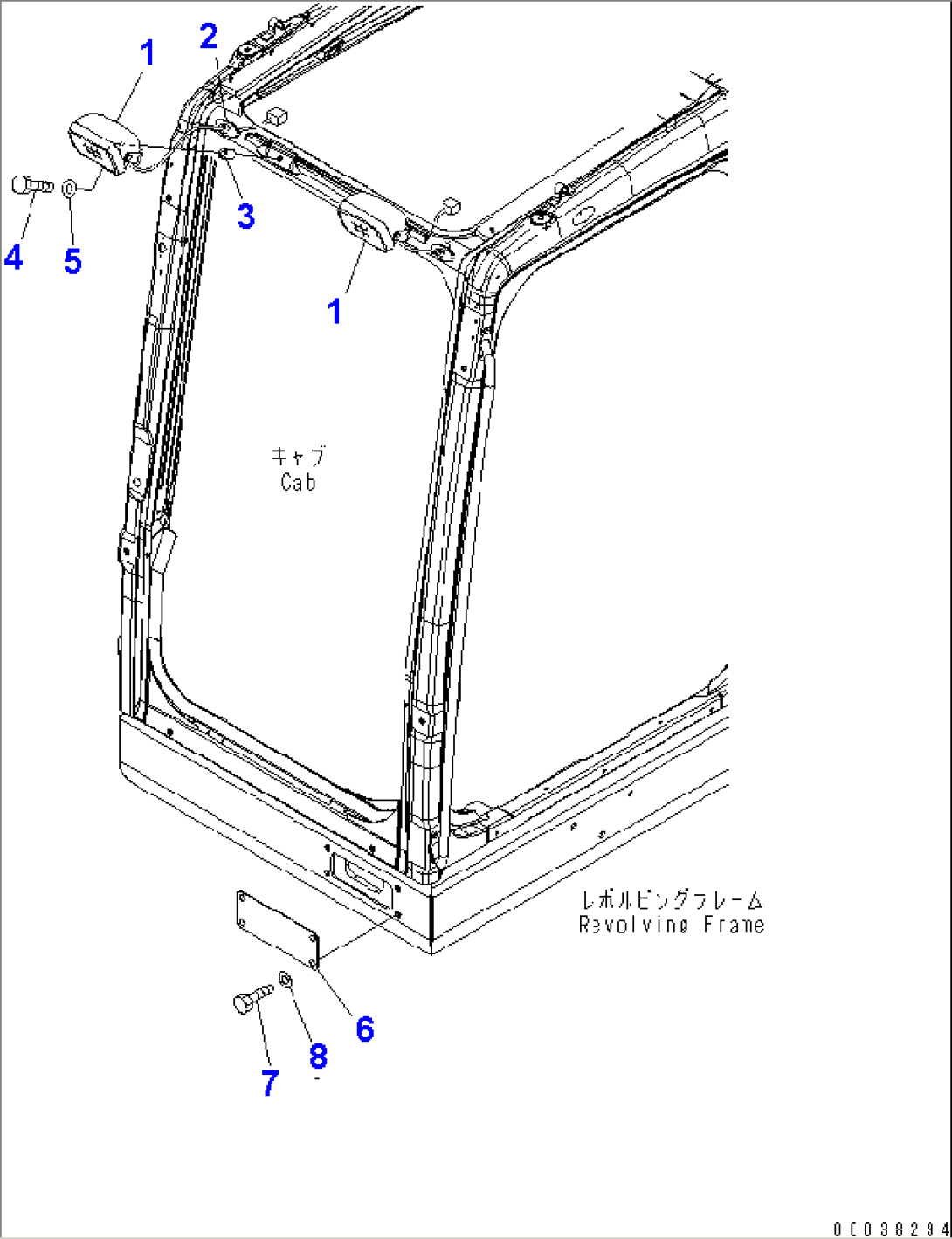 ADDITIONAL WORK LAMP(#60001-60089)
