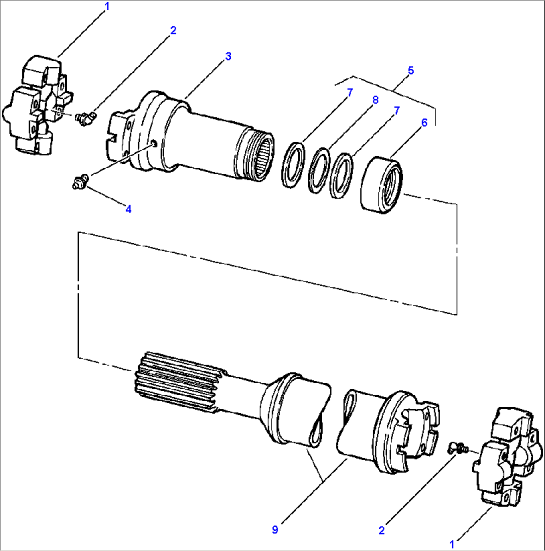 DRIVE SHAFT CONVERTER TO TRANSMISSION - MECHANICS