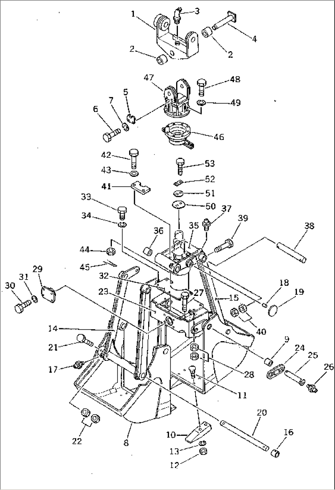 CLAMSHELL BUCKET¤ 0.35M3