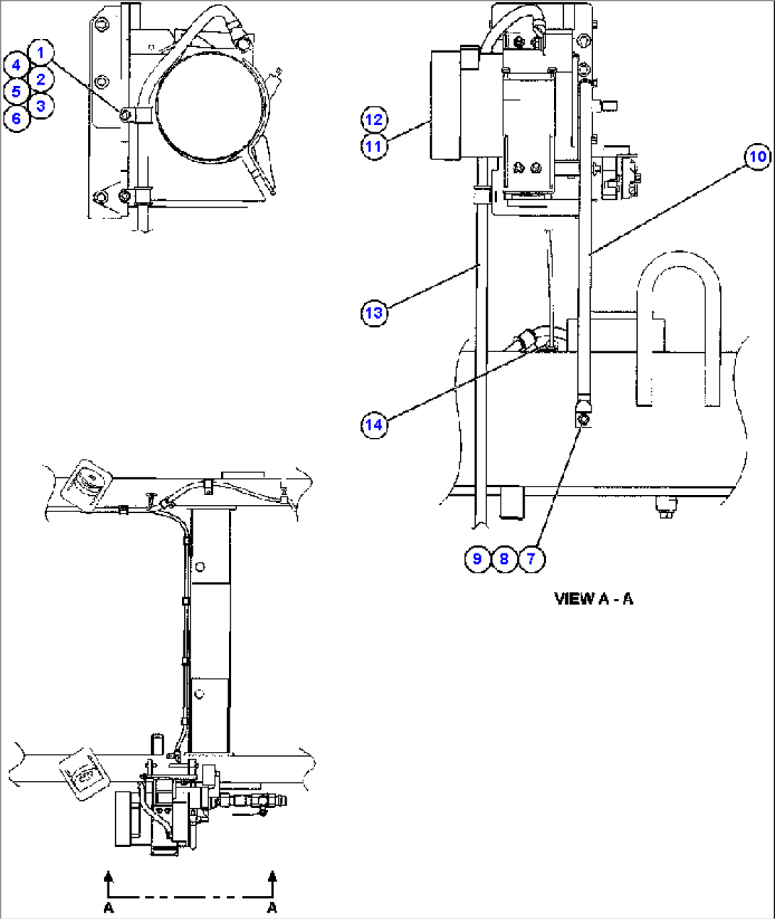 ENGINE WIRING L.H. - ALTERNATOR