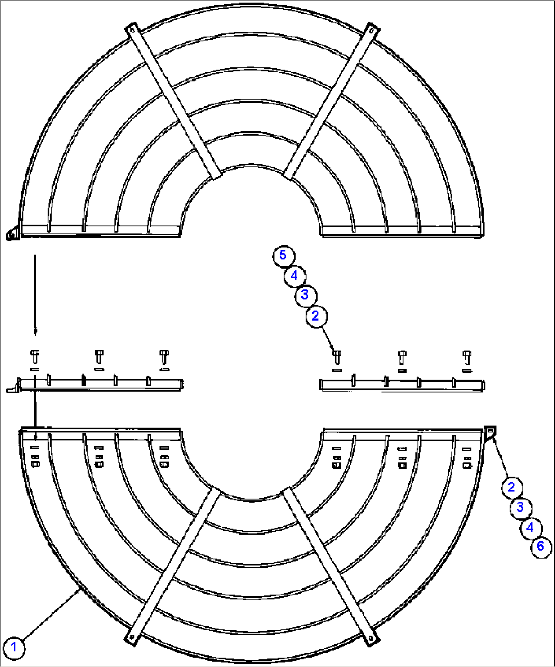 FAN GUARD INSTL