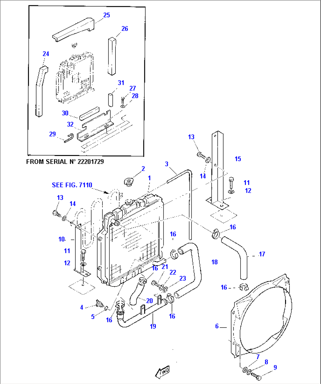 RADIATOR AND PIPING