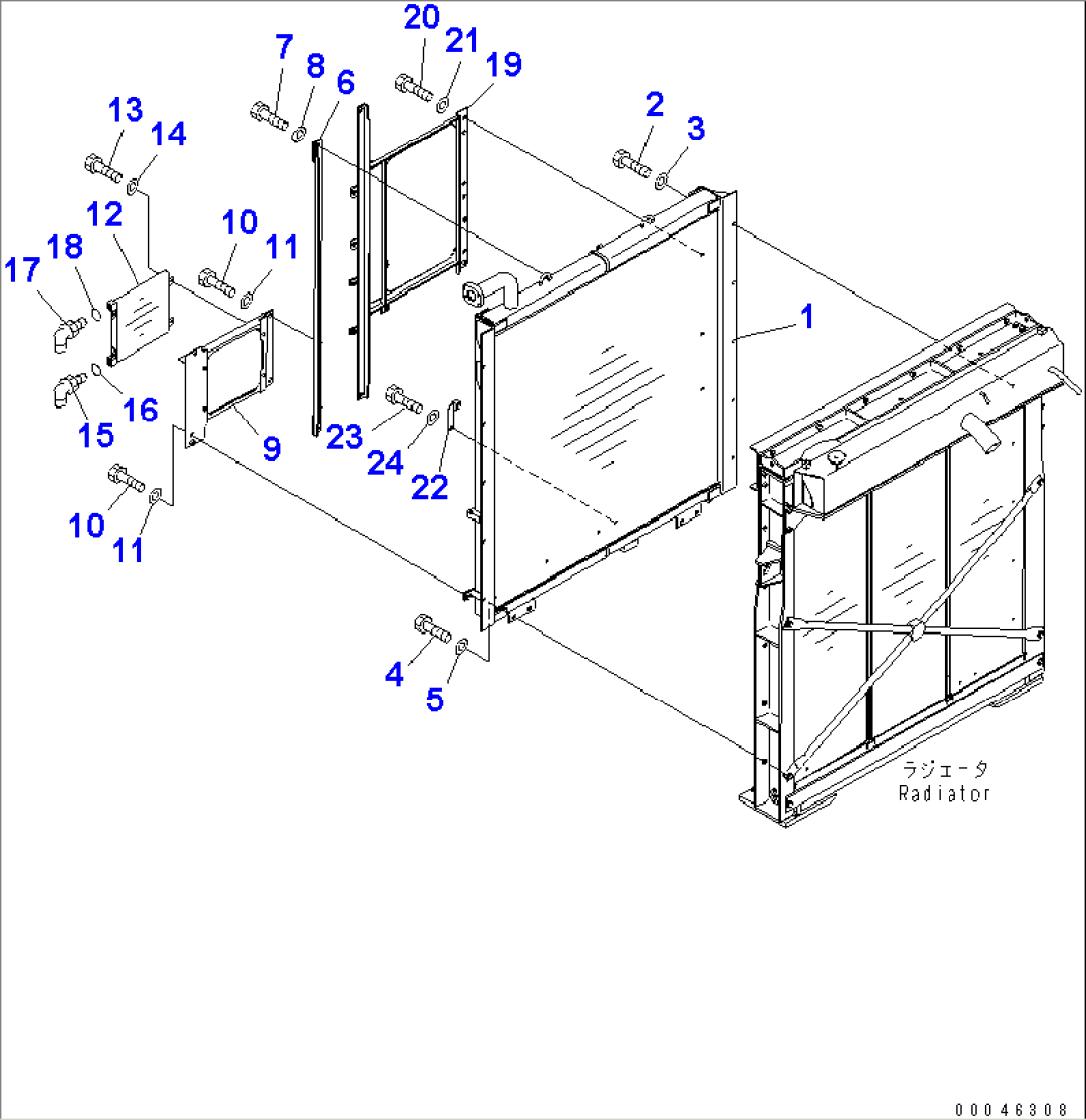 COOLING (OIL COOLER)(#30001-30004)