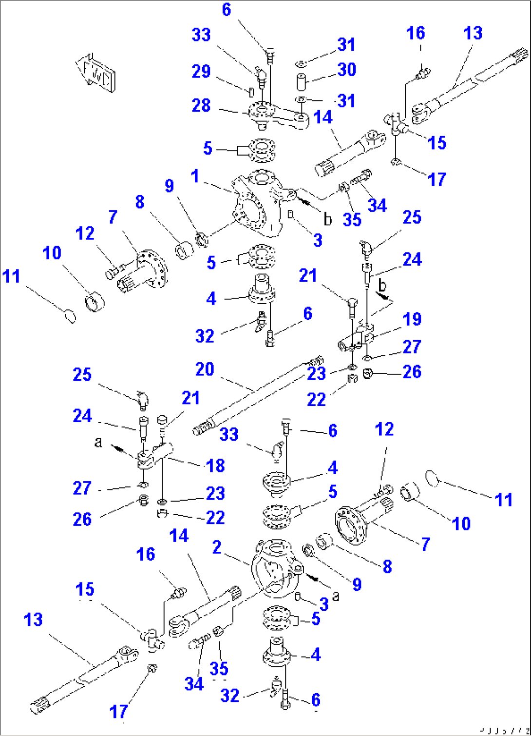 KNUCKLE AND TIE ROD