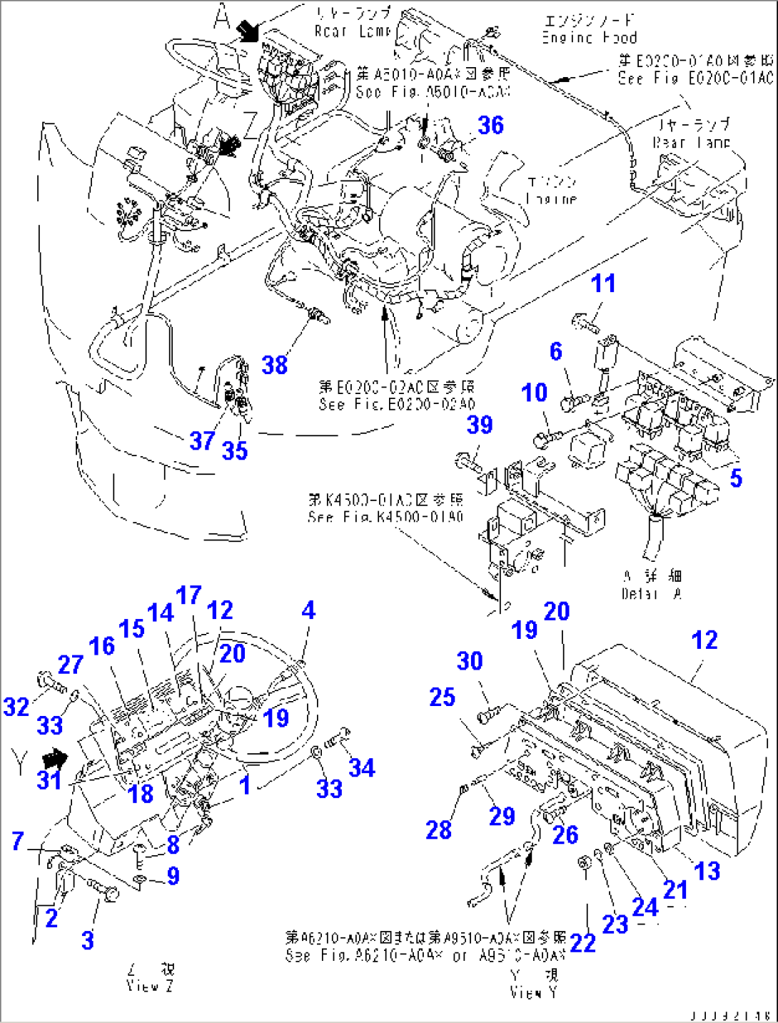 INSTRUMENT PANEL (MASTER KEY TYPE)(#23001-23500)