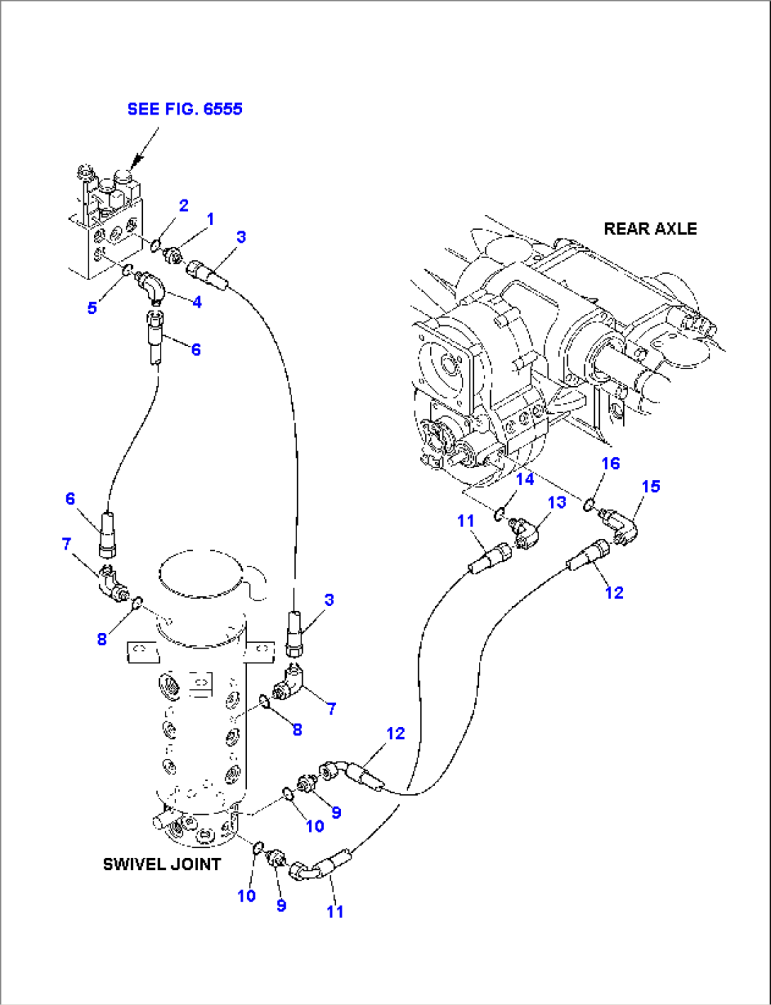 HYDRAULIC PIPING (TRANSMISSION LINE)