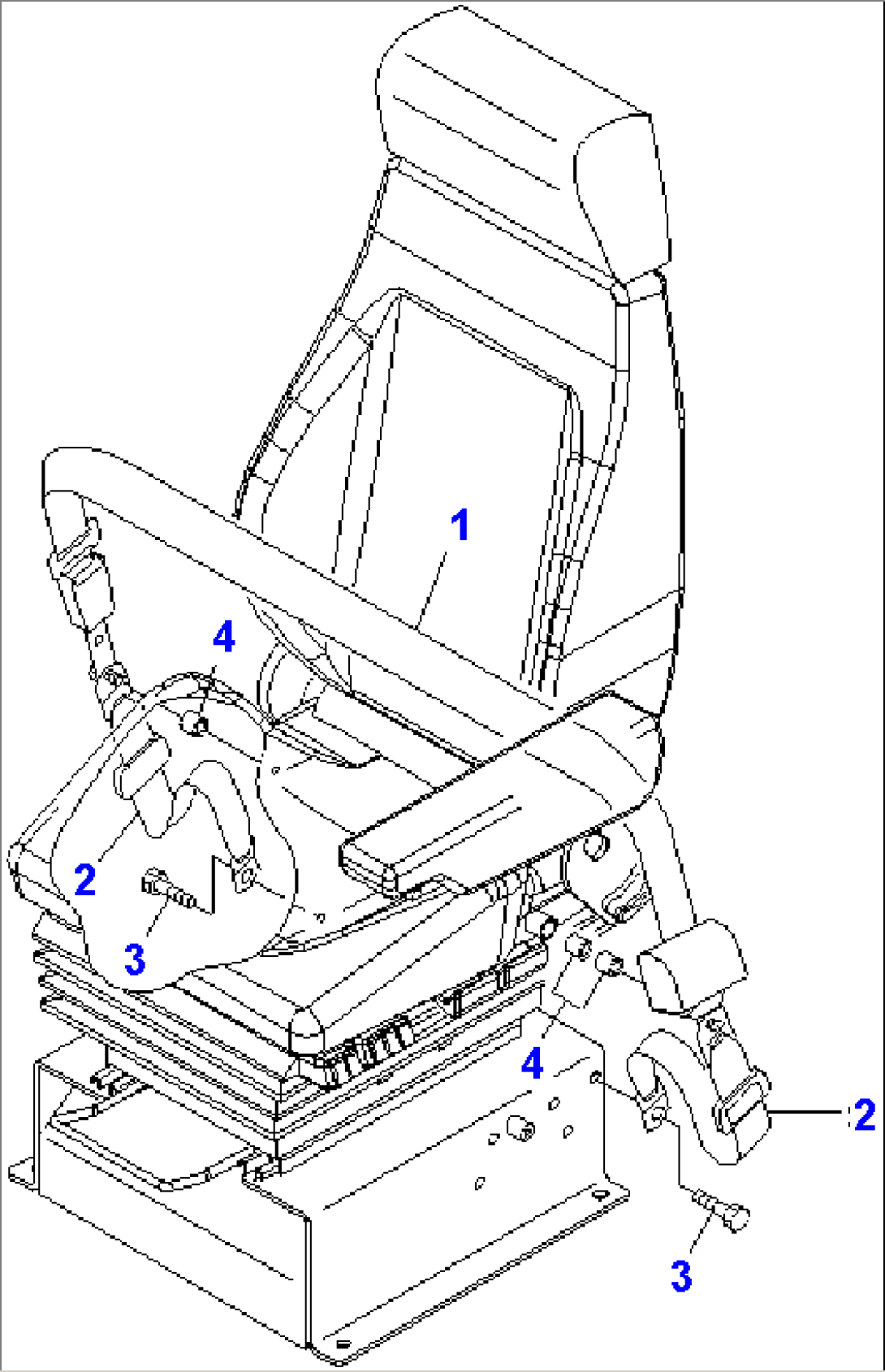 SEAT BELT (50MM) (ISRING HAUSEN)(#55001-)