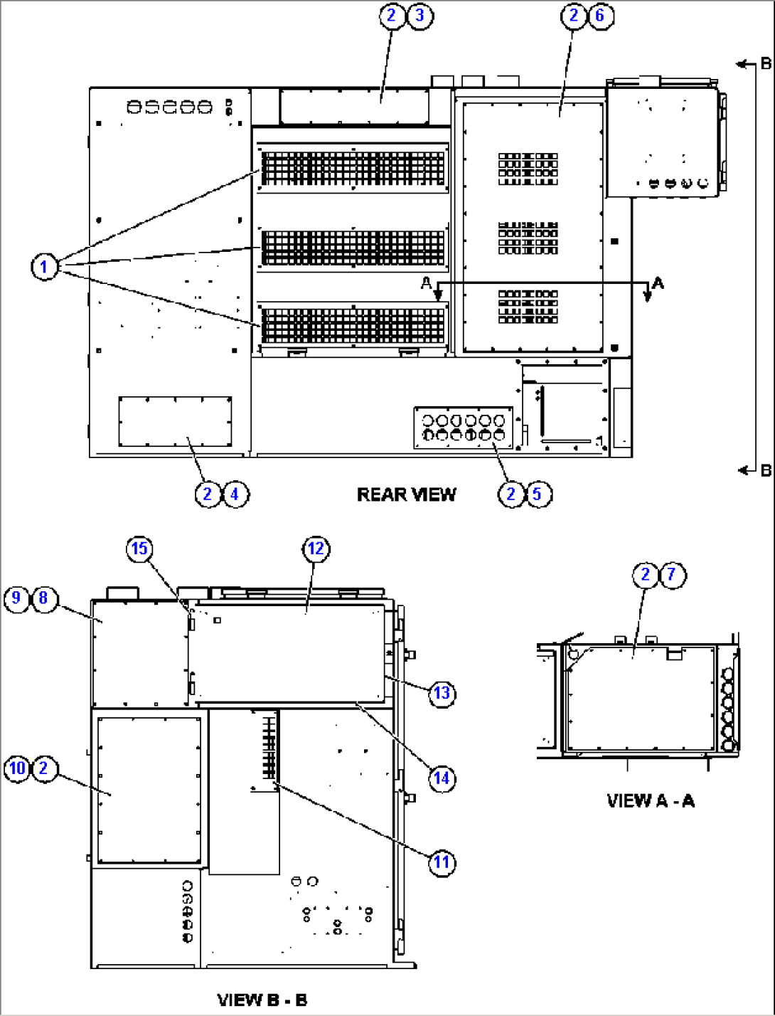 CONTROL CABINET - DOORS & COVERS - 1 (GE1767)