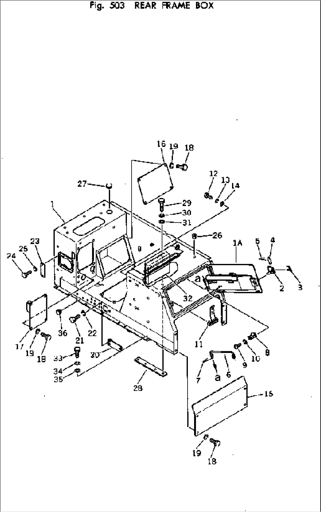 REAR FRAME BOX