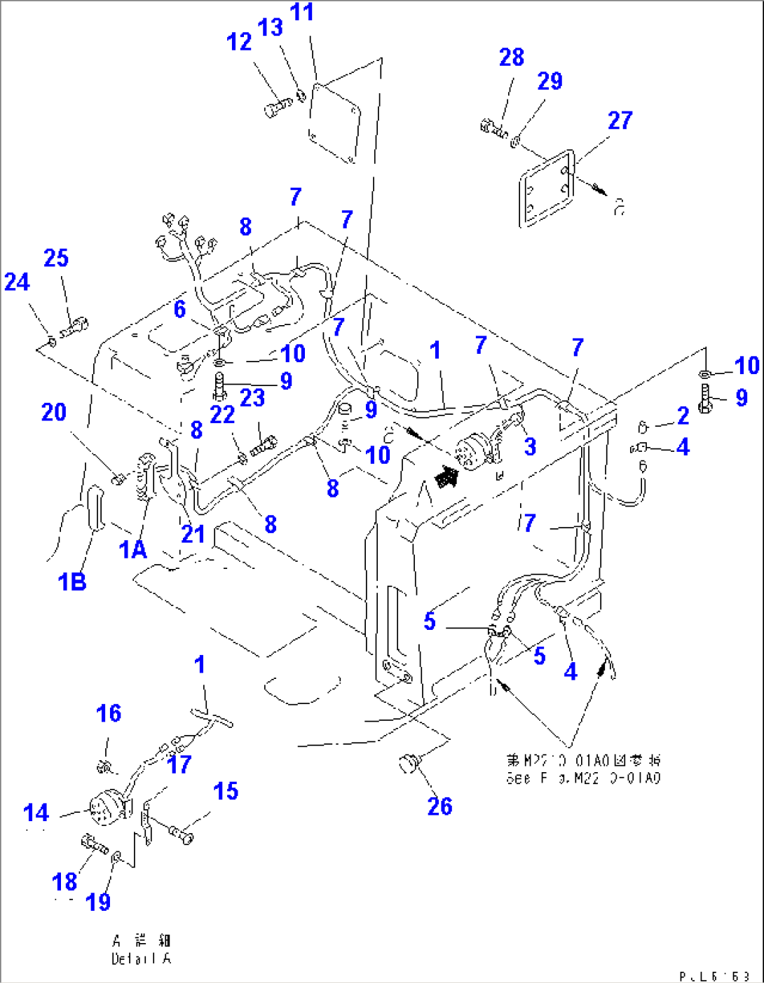 FLOOR FRAME WIRING