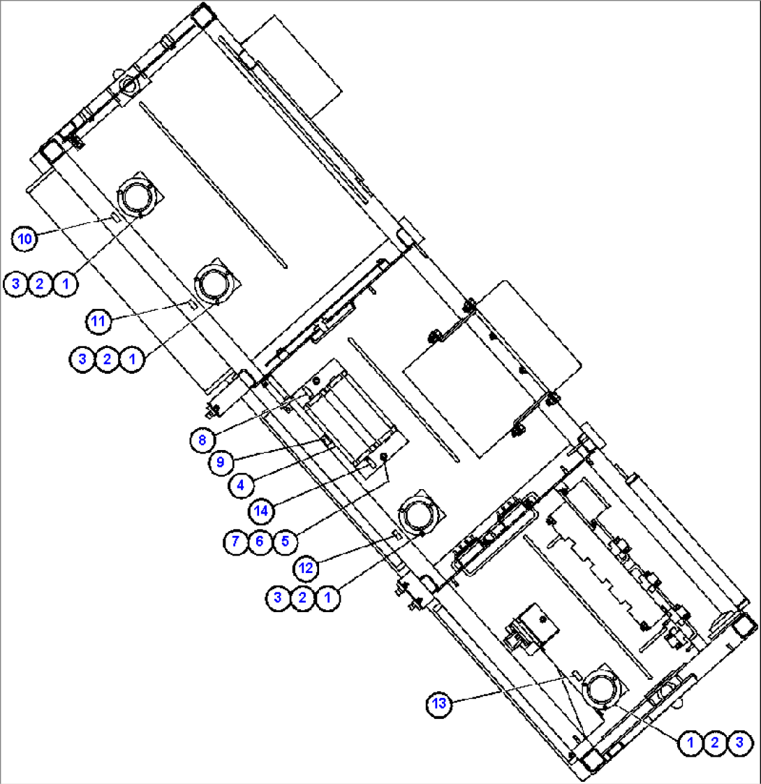 CONTROL CABINET - UNDER TOP COVER