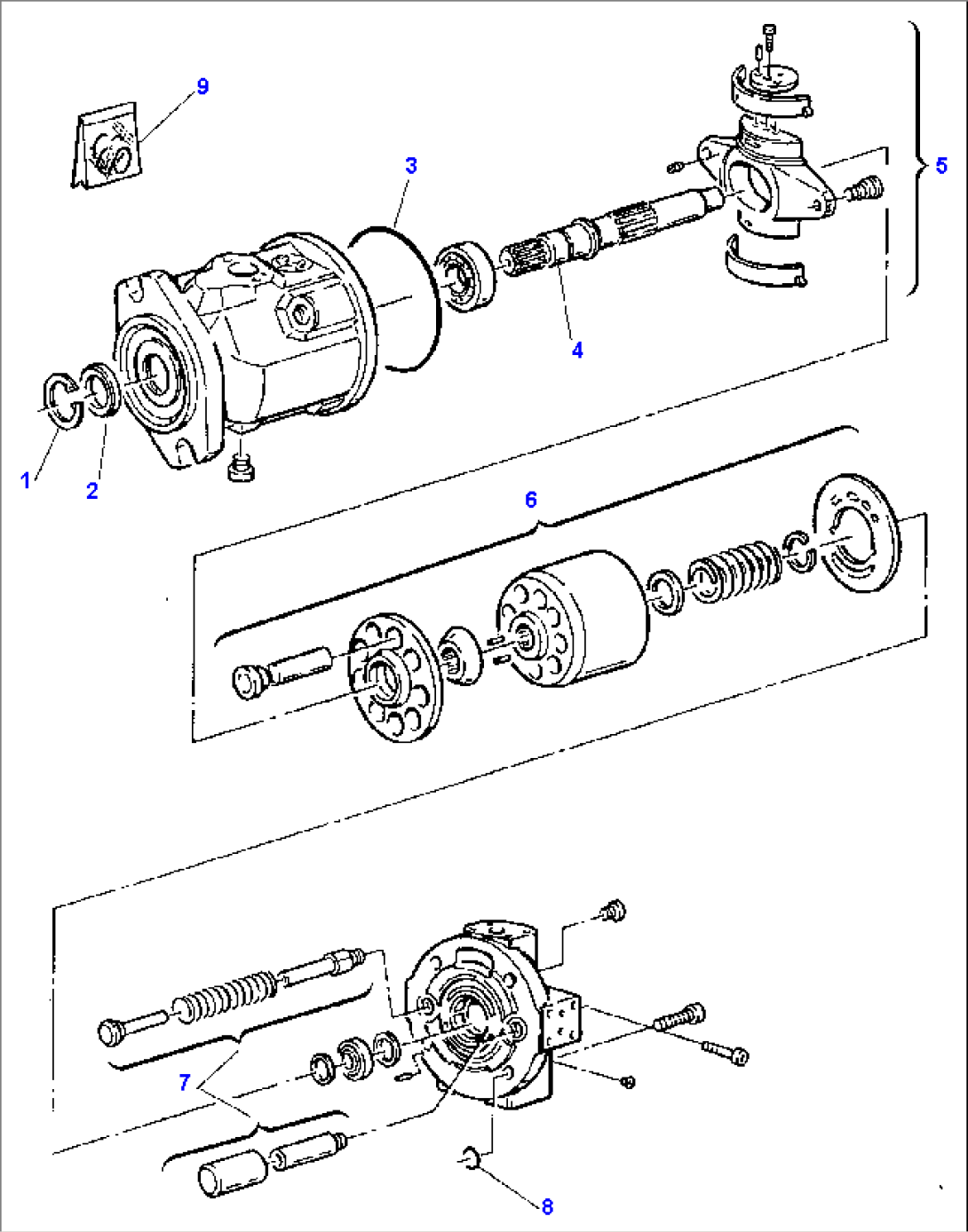 HYDRAULIC PUMP (1/2)