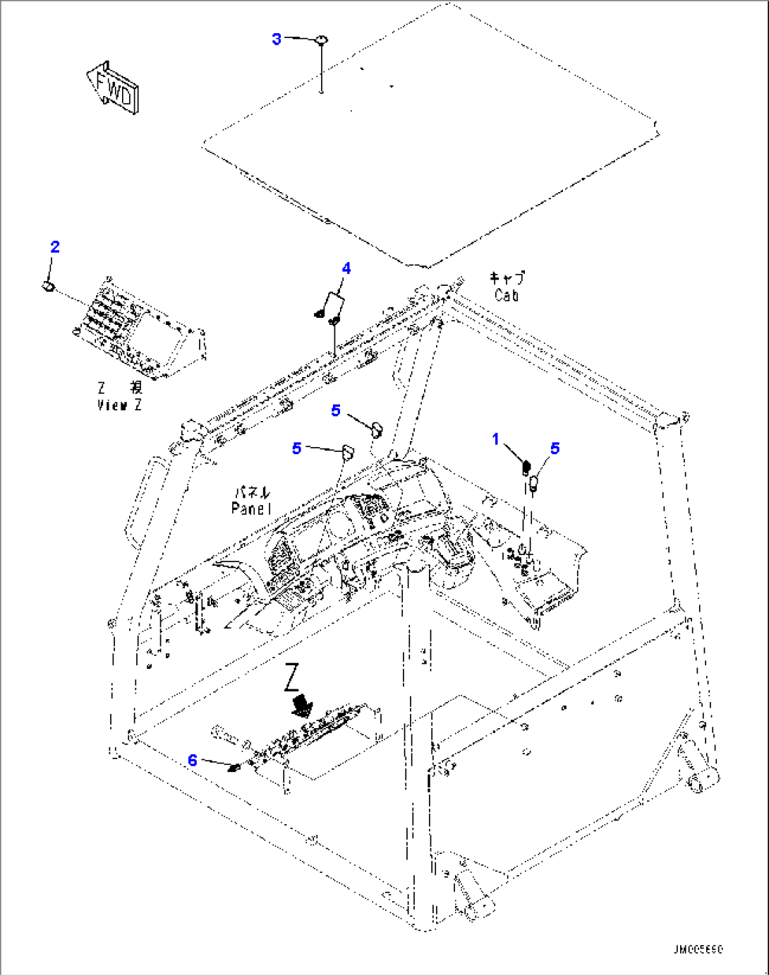 Cab Option Switch (#10001-)