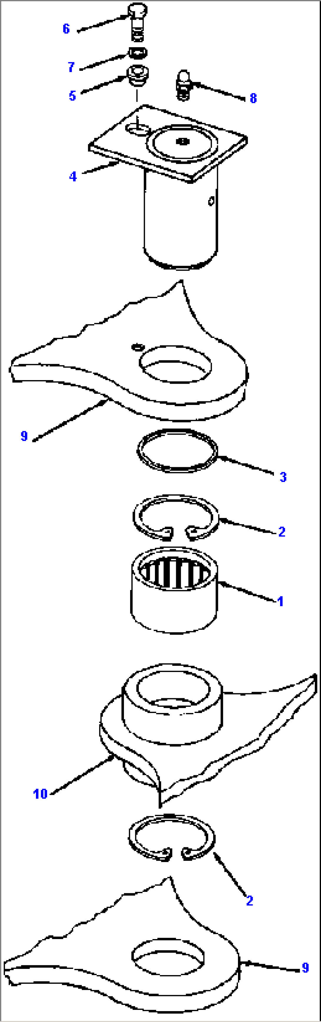 LOWER HINGE PIN